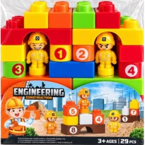 Детски образователен конструктор строители Engineering 29 части