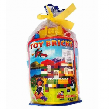 Детски пластмасов конструктор Cimbari Toy Bricks – 173 части Детски пластмасов конструктор Cimbari Toy Bricks – 173 части