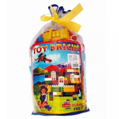 Детски пластмасов конструктор Cimbari Toy Bricks – 173 части