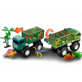 Голям детски камион с клетка, 2 динозавъра, яйце и аксесоари Dino Transport Голям детски камион с клетка, 2 динозавъра, яйце и аксесоари Dino Transport