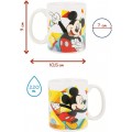 Детски порцеланов сервиз за хранене от 3 части Mickey Mouse